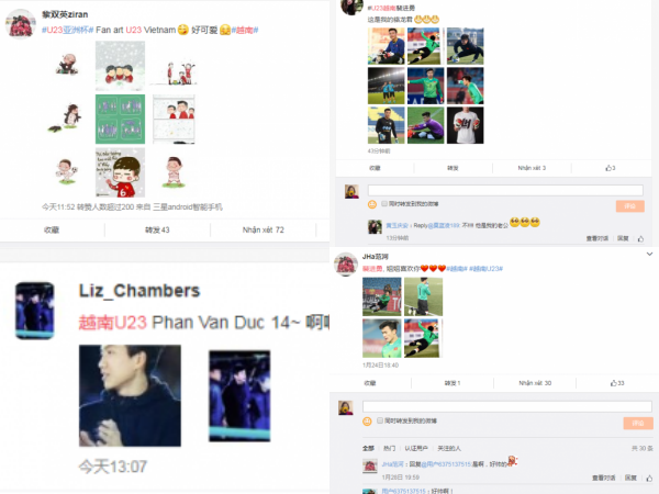 Các chị em hãy dè chừng, fan nữ Trung Quốc cũng đang "điên đảo" vì các cầu thủ U23