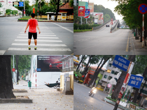 Đường phố Sài Gòn “say ngủ” ngày mùng 1 Tết Mậu Tuất 2018