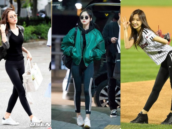 Naeun (Apink) nổi tiếng nhờ mặc quần legging quá đẹp, bị "ném đá" cũng chỉ vì quần legging