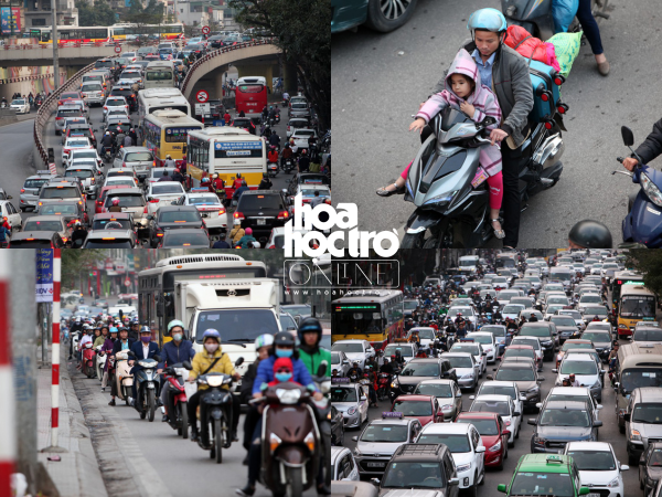 Hà Nội: Hàng triệu người dân trở lại Thủ đô sau kỳ nghỉ Tết nguyên đán