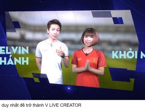 Tham gia “V LIVE Creator Audition” cùng Khởi My và Kelvin Khánh