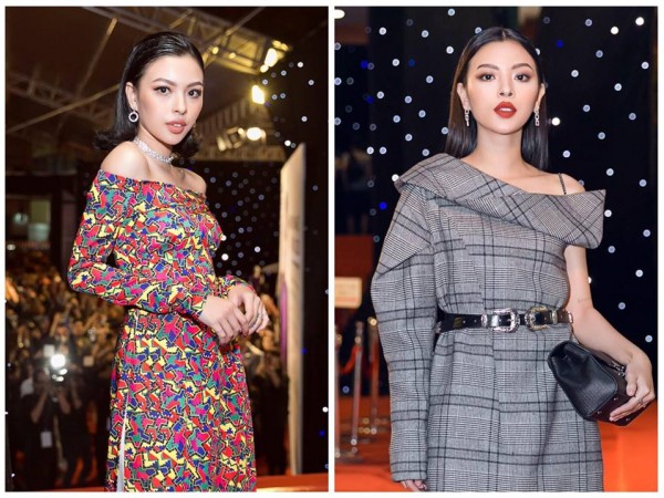 Tú Hảo diện phong cách đối lập trong hai ngày tham dự Tuần lễ thời trang Việt Nam