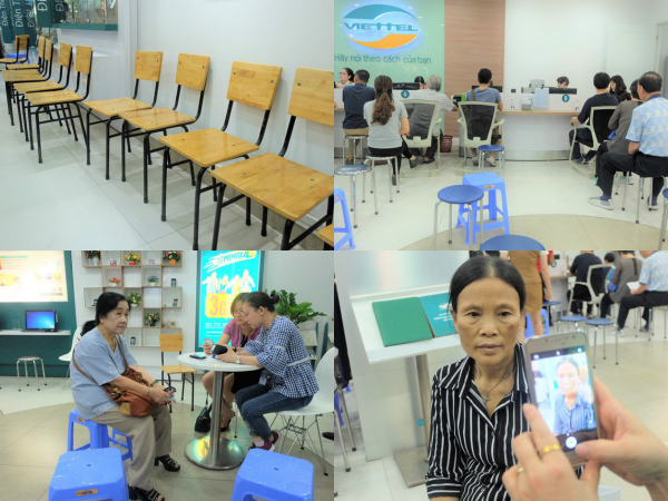 Hà Nội: Các văn phòng Viettel vắng vẻ trong ngày đầu lùi hạn bổ sung thông tin thuê bao