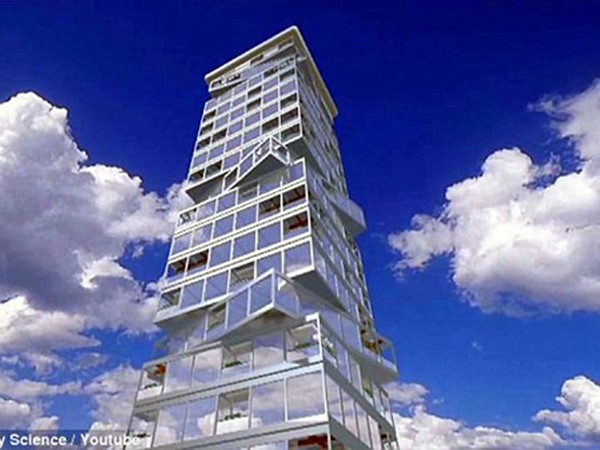 Tòa nhà của tương lai có khả năng “biến hình” độc đáo