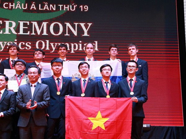 Olympic Vật lý châu Á 2018: Việt Nam thắng lớn với 4 HCV, xếp thứ 3 toàn đoàn