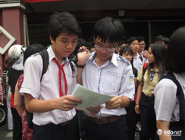 Tỷ lệ "chọi" vào lớp 10 của tất cả các trường ở Hà Nội năm học 2018 - 2019