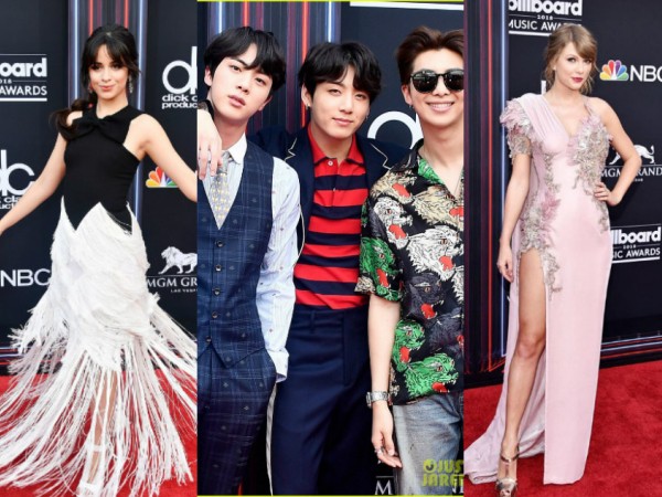 Thảm đỏ Billboard: BTS mặc đơn giản vẫn được khen ngút trời, Taylor Swift trở lại cực kỳ xinh đẹp