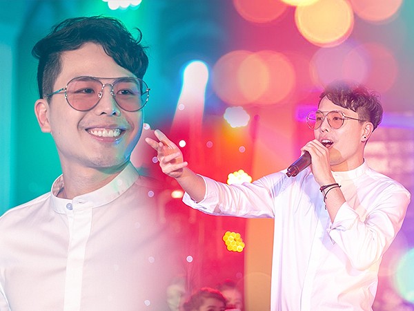 Trịnh Thăng Bình diện sơ mi trắng, trình diễn live bản hit "Ông Ngoại Tuổi 30" 