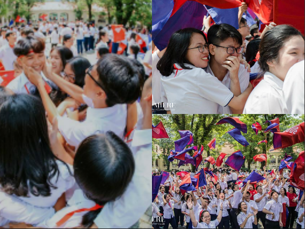 Tôi đã khóc vào ngày ra trường - "Chiến dịch" đáng yêu của teen THPT Lê Hồng Phong