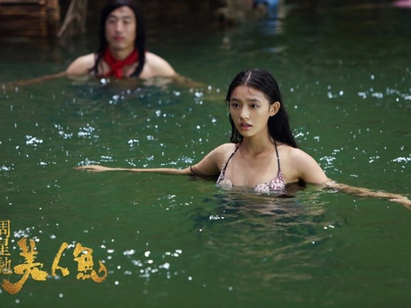 "Nàng tiên cá" Lâm Duẫn bầm dập cả chân vì "Mỹ Nhân Ngư" phần 2