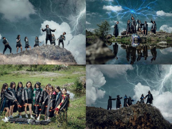 Thêm một bộ ảnh kỷ yếu phong cách Harry Potter "chất lừ" của teen Đắk Lắk