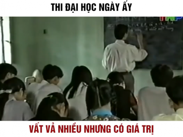 Thi đại học gần kề, cư dân mạng rủ nhau xem lại cảnh ôn thi... 20 năm trước!