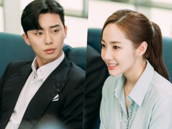 “Thư ký Kim” tập 1: Park Seo Joon tuyên bố muốn kết hôn với Park Min Young