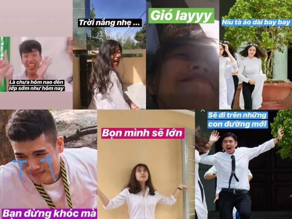 “Chết cười” với bộ ảnh kỷ yếu “Mình cùng nhau đóng băng” siêu hài hước của teen Bến Tre 