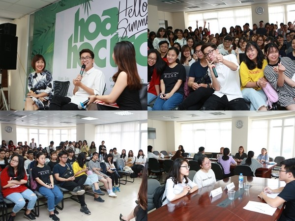 Hàng trăm bạn trẻ Hà Nội tham gia "Lớp học cưa trai" và ứng tuyển CTV nhà Hoa