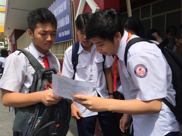 TP.HCM công bố điểm chuẩn vào lớp 10 chuyên
