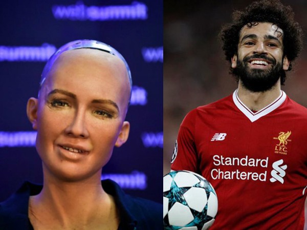 Robot Sophia công khai chúc Ai Cập may mắn ở World Cup 2018