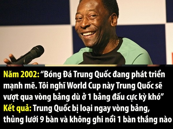 Đến hẹn lại lên, cư dân mạng lại truyền tay những lần "đoán đâu sai đấy" của "thánh" Pelé