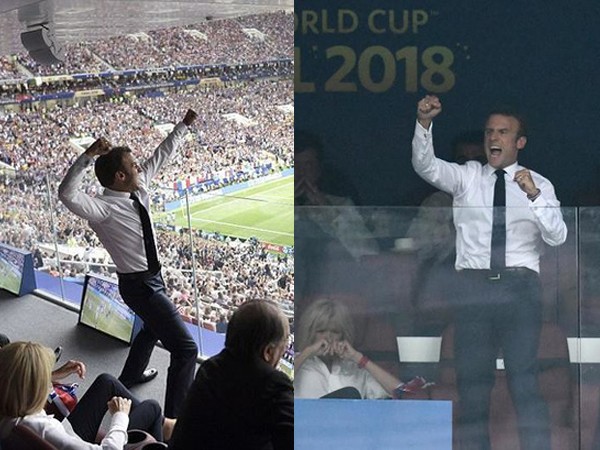 Tổng thống Pháp phấn khích khi đội nhà giành vô địch World Cup