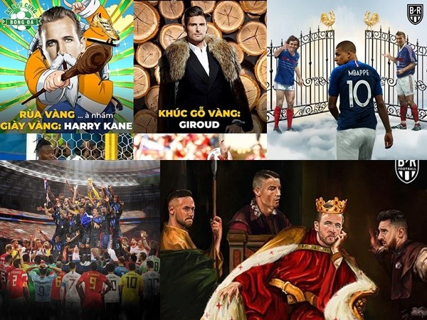 MXH “xôn xao” về chức vô địch World Cup 2018 của ĐT Pháp
