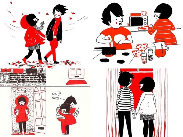 Tình yêu ngọt ngào đến từ những điều giản dị trong cuộc sống