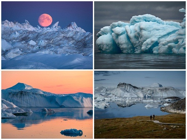 Ngắm vẻ đẹp siêu thực của vịnh băng Ilulissat