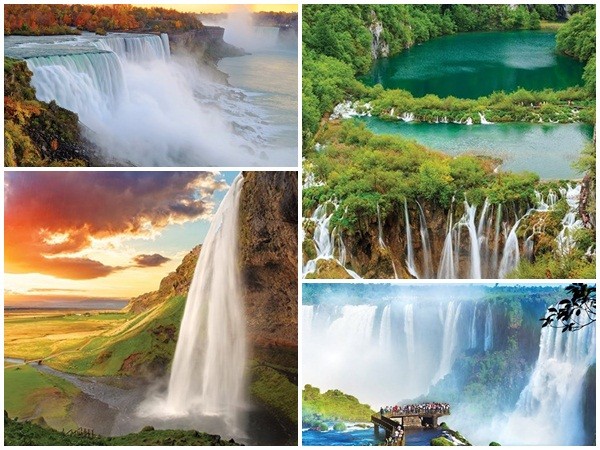 Chiêm ngưỡng vẻ đẹp của những thác nước nổi tiếng thế giới
