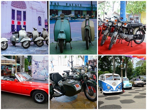 Hàng trăm xe cổ tụ hội, tái hiện góc phố Sài Gòn xưa