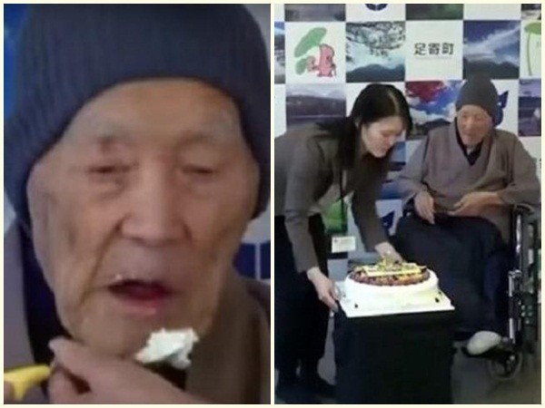 Cụ ông già nhất thế giới: 113 tuổi vẫn thích ăn kẹo