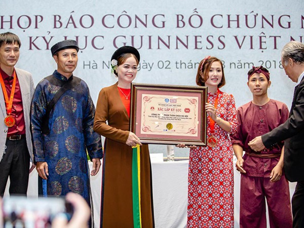 “Tinh hoa Bắc Bộ” lập "cú đúp" kỷ lục Guinness Việt Nam