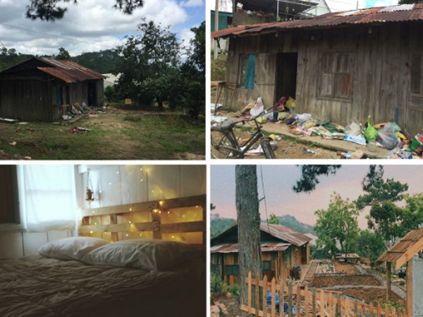 Ngôi nhà đổ nát bỗng biến thành homestay ở Đà Lạt