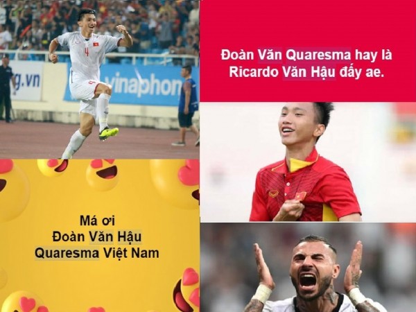 Lập siêu phẩm "cú sút siêu sao", Văn Hậu được so sánh với “thánh Trivela” Quaresma