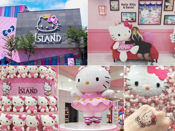 Hòn đảo Hello Kitty toàn màu "hường" ở Hàn Quốc khiến hội con gái "phát cuồng"