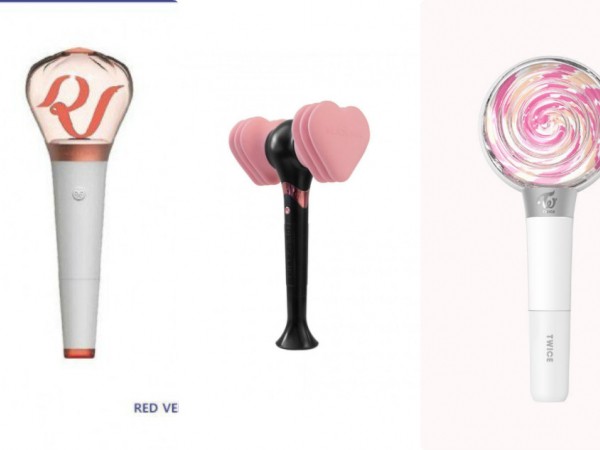 Fan bối rối không biết lightstick của nhóm nào đẹp hơn, TWICE, Black Pink hay Red Velvet?