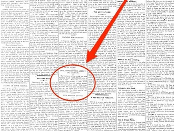Sửng sốt bài báo năm 1912 "tiên tri" chính xác số mệnh Trái Đất ngày nay