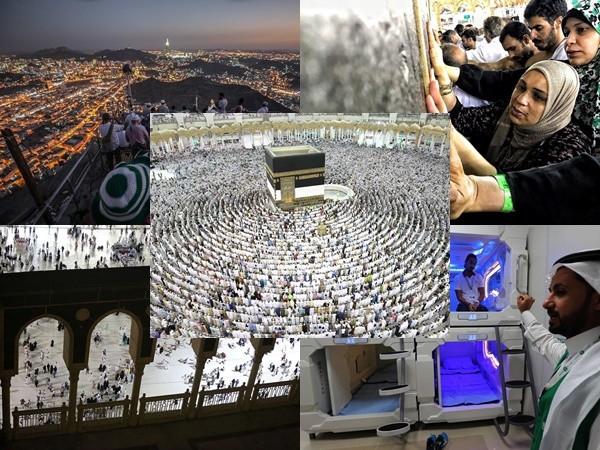 Choáng ngợp cuộc đại hành hương về Mecca của hàng triệu người Hồi giáo