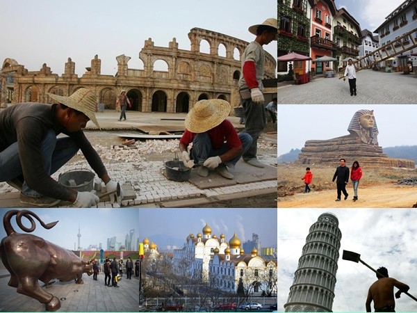 Bản sao những công trình kiến trúc nổi tiếng thế giới ở Trung Quốc