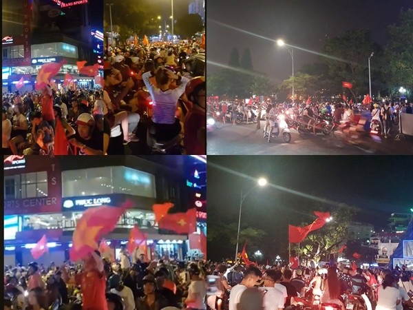 Muôn kiểu ăn mừng Việt Nam lần đầu vào tứ kết bóng đá nam ASIAD 2018