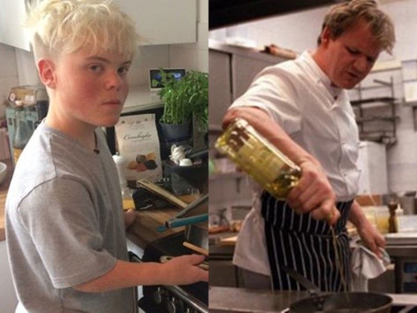Bị trường từ chối vì lùn, nam sinh được đầu bếp Gordon Ramsay nhận truyền nghề