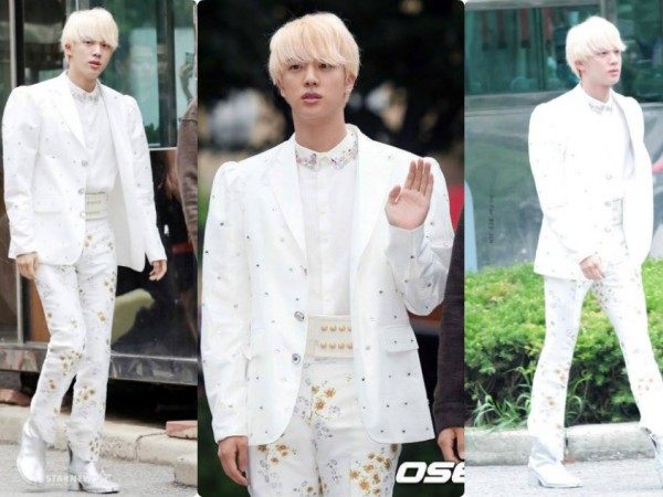 1001 giả thuyết về bộ đồ trắng muốt siêu sến súa và lạc quẻ của Jin (BTS)