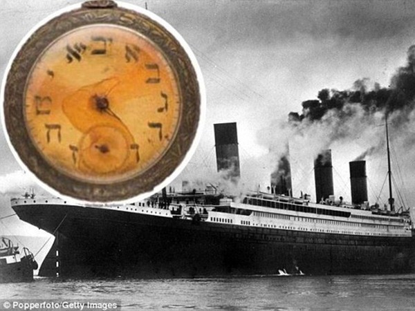 Chiếc đồng hồ tìm thấy sau vụ đắm tàu Titanic có giá 1,3 tỷ đồng