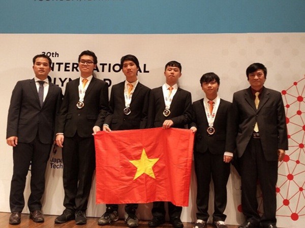 Học sinh Việt Nam đoạt Huy chương Vàng Olympic Tin học quốc tế