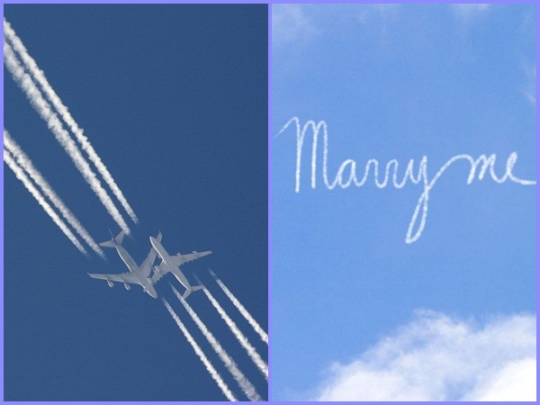 Tại sao máy bay để lại vệt trắng trên bầu trời mỗi khi di chuyển?