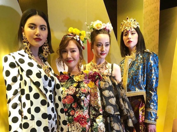 Bốn nữ thần sắc đẹp châu Á bất ngờ khuynh đảo sàn diễn thời của Dolce&Gabbana