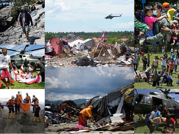 "Sốc" với con số hơn 5.000 người vẫn mất tích sau thảm họa kép ở Indonesia