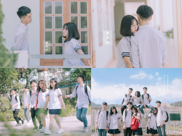 Bộ ảnh kỷ yếu trong veo như nắng mùa Thu của các bạn teen THPT Chuyên Sơn La