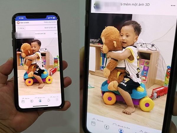Tính năng tải ảnh 3D lên Facebook gây sốt cộng đồng người dùng Việt