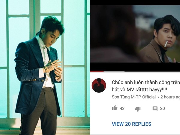 Sơn Tùng M-TP đăng bình luận chúc mừng MV mới Noo Phước Thịnh: Hóa ra chỉ là tài khoản giả mạo!