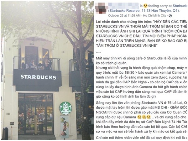 Mất đồ tại Starbucks nhưng bị từ chối cho xem camera: Có đúng luật không?