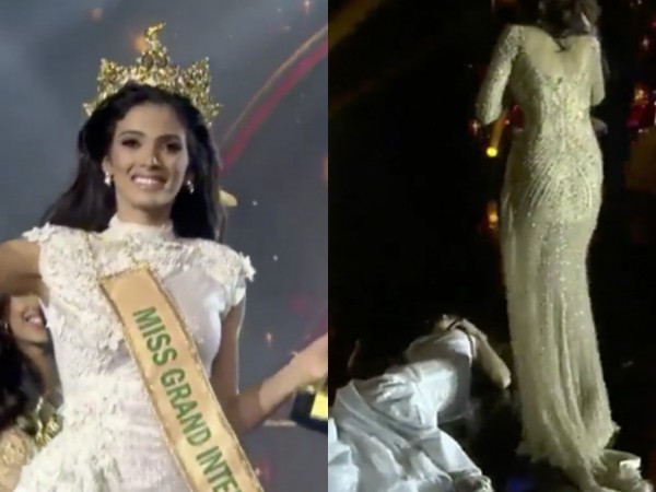 Miss Paraguay ngất xỉu trên sân khấu khi được xướng tên giành vương miện Miss Grand International 2018